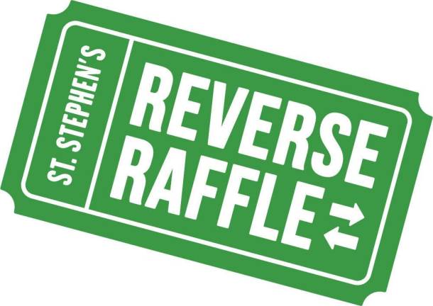 Tickets are now on sale for St. Stephen-St. Edward's Reverse Raffle Tickets are now on sale for St. Stephen-St. Edward School's third annal Reverse Raffle.