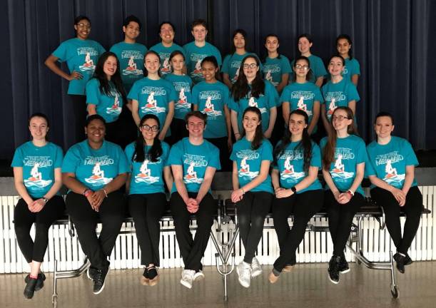 Burke students to perform 'The Little Mermaid' The cast of Burke Catholic’s spring musical, Disney’s "The Little Mermaid" (Photo provided)