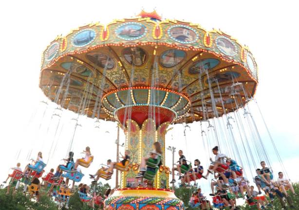 Let summer begin This ride offers both a pleasant and picturesque flight.