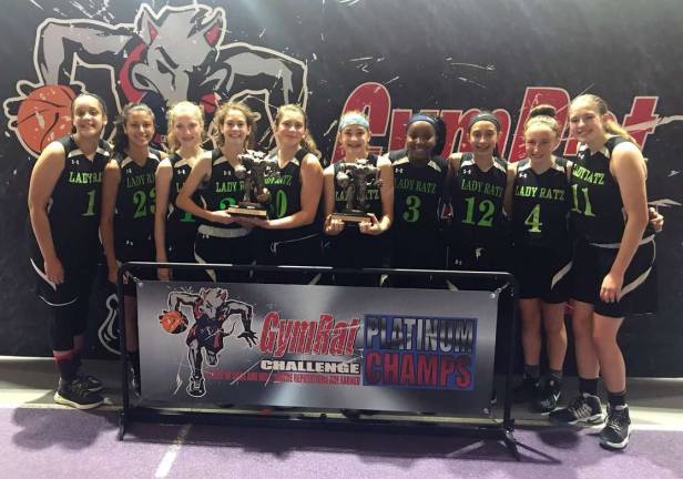 Lady Ratz win featured on ESPN’s SportsCenter Photo provided The Lady Ratz seventh-grade basketball from, from the left: Trinity Delgado, Ella Natal, Adeline Spignardo, Rosie Scognamiglio, Allison Bono, Paige Girardi, Layla Greene, Shannon Sgombick, Megan Desrats and Sarah Davis.