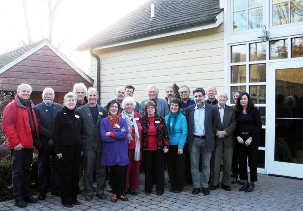 Orange County Land Trust relocates office to Sugar Loaf The Board of Directors and staff of Orange County Land Trust pose for the camera outside their new office at the Kurt and Arlette Seligmann Homestead on White Oak Drive in Sugar Loaf.