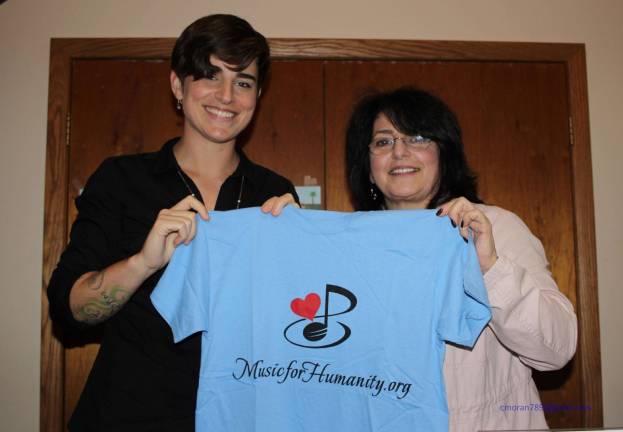 Thank you for helping Music for Humanity Jennifer Powers and Carole Duffy (Photo provided)
