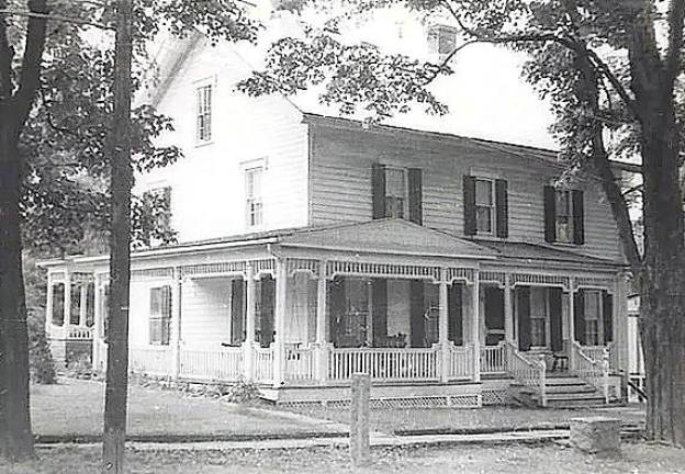 All proceeds from the garage sale this Saturday and Sunday in the Village of Florida will go toward the on-going restoration of the Green family homestead. Photo source: The Florida Historical Society.