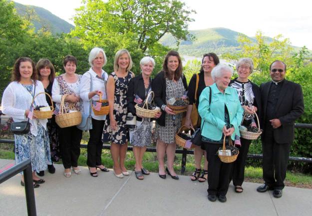 Tuxedo church members create Ranger Rosaries to West Point graduates Photo provided by Nancy Bourke Ranger Rosary makers from Our Lady of Mount Carmel Church in Tuxedo gave 400 handmade Ranger Rosaries to the West Point graduates this year. Pictured from left to right are: Patrice Gesner, Letizia Rachmiel, Jenny Giusto, Diane Petrosky, Nancy Bourke, Eileen Hogan, Donna Burke, Debbie Buono, Pat Brennan, Lynda Petrillo and the Rev. Joseph Emmanuel.