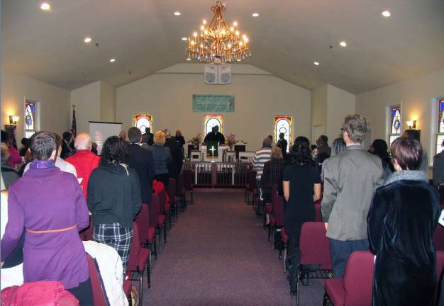Celebrating Martin On Monday, Jan. 19, members of the Warwick Union African Methodist Episcopal Church (UAME) and guests from throughout the Warwick community, including local pastors and officials, celebrated Martin Luther King Day.