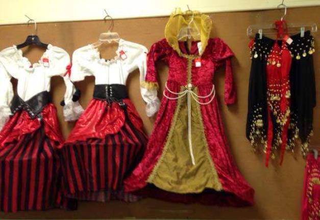 Warwick Hope Chest is holding a Halloween costume sale These items are available for $10 each.