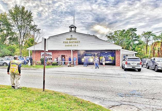 Warwick Fire Department weekly activity report for Sept. 30 to Oct. 5 Engine 3 Apparatus leave South Street Extension Station one last time. Photos provided by WFD.