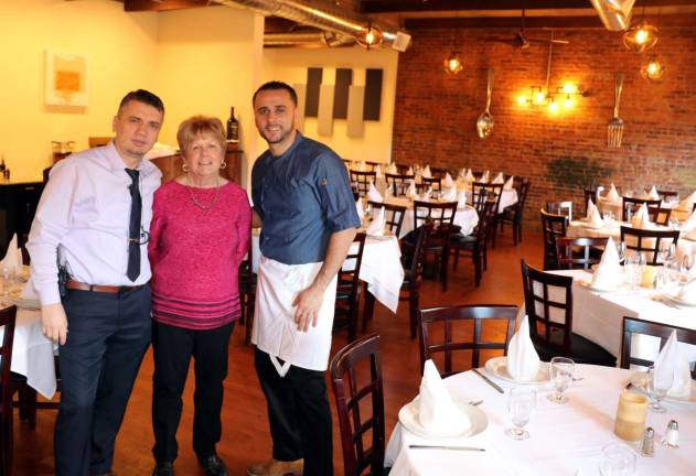 Grappa Ristorante to sponsor seventh annual Backpack Snack Attack fund raiser on Nov. 19 Photo by Roger Gavan The Backpack Snack Attack Program will hold a Fall Fling dinner/fund raiser at Grappa Ristorante on Monday, Nov. 19. Backpack Snack Attack Program Director Shirley Puett helped plan the event with Grappa Ristorante business partner Nick Ahmetaj (left) and owner Tony Sylaj.
