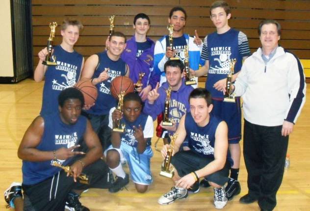 Huskies Win Warwick Teen Basketball League Championship