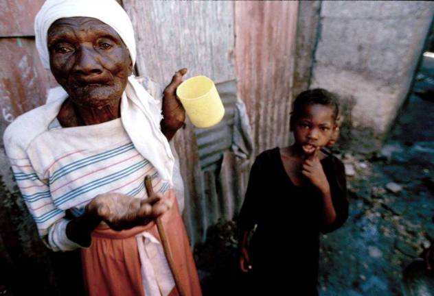 ‘A Photographer’s Life’ Photo by Chet Gordon Port-au-Prince, Haiti. October 1993
