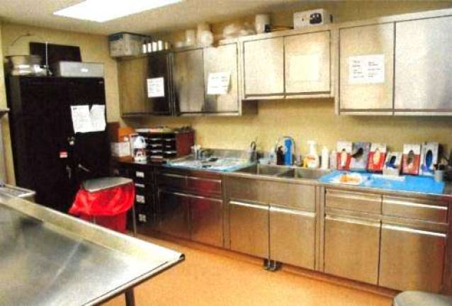Examining death in Orange County Image courtesy of Orange County The morgue inside of Orange Regional Medical Center, pictured here, has been the base of operations for the county medical examiner's office. The medical examiner is moving to a new space at the county campus on Well's Farm Road in May.