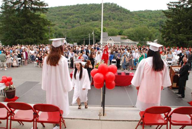 Cheers to the George F. Baker High School Class of 2015 The graduates' point of view.