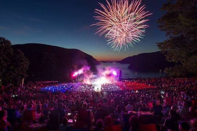West Point Band presents its 2018 “Music Under The Stars” concert series at Trophy Point The West Point Band will perform 14 times during its “Music Under the Stars” 2018 summer concert series at West Point’s majestic Trophy Point Amphitheater. That will include the Independence Day Celebration on Saturday, July 7, which concludes with fireworks over the Hudson River.