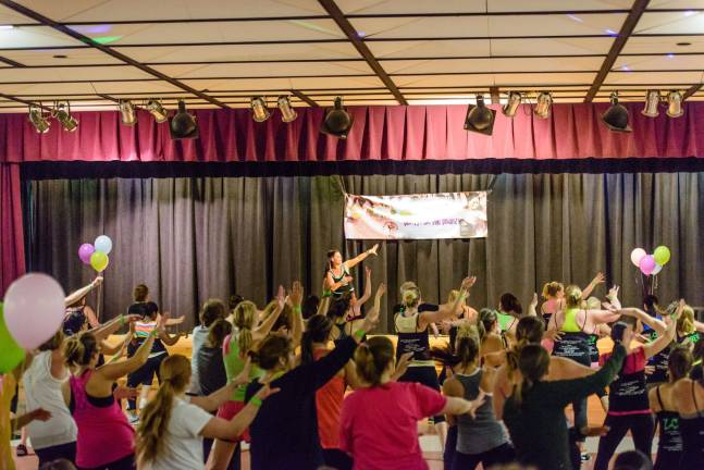 Party for the Paws raises $7,500 for humane society Led by Annie Tinnirello of Zumba with Annie T., the night was electric.