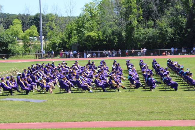 Warwick Class of 2022 graduates with wonderment about their high school experience