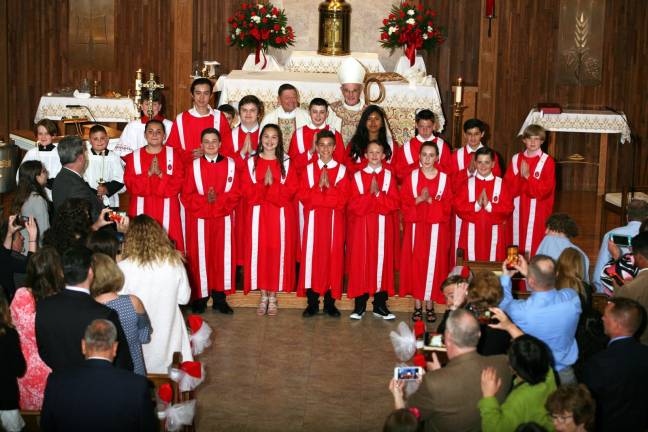 Confirmation at Holy Rosary Church Confirmation at Holy Rosary Church