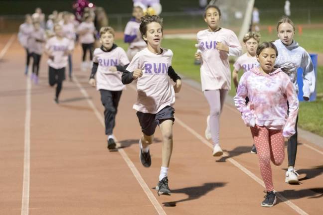 Speedy finishes for Friday Night Lights Mileage Club Run