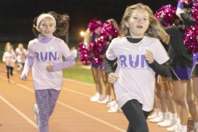 Speedy finishes for Friday Night Lights Mileage Club Run