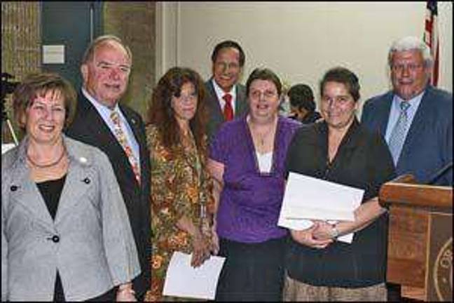 Five members of county 'Team Orange' recognized Five members of county 'Team Orange' recognized