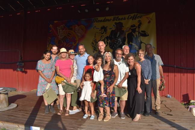 Local green thumbs harvest top honors Winning gardeners, from left, are Sohan Dhesi and Patrick Scott; Rhona Bork and family; Ozzie Colon, Lauren Mariotti and children; Chad Pilieri of Grow Local Greenwood Lake; Jim Segal of Wallisch Homestead Community Garden; Dirt publisher Becca Tucker; and Diane and Larry Mansour. (Photo by Molly Colgan)