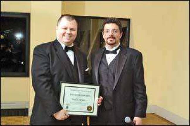 Paul Bryan receives architect award Paul Bryan receives architect award
