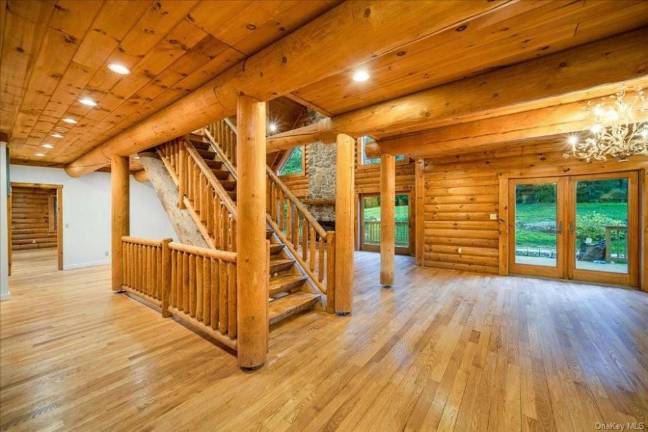 Remarkable 3,600-foot log home