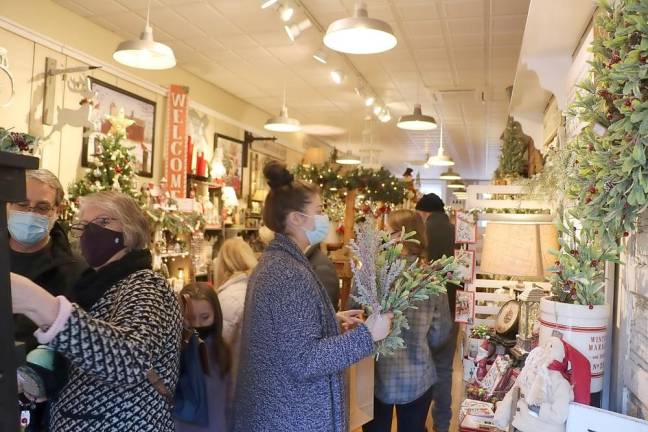 Frazzleberries, a popular gift shop on Main Street, enjoyed excellent sales and a steady flow of traffic.