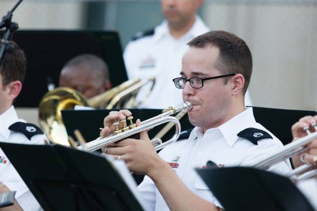 Strike up the band Provided photo The West Point Band will perform military marches and concert band classics on Saturday, June 22, at 7:30 p.m. at the Trophy Point Amphitheater.