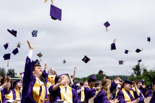 Photos. Warwick Valley High School graduation Warwick Valley High School graduation on June 28, 2025.