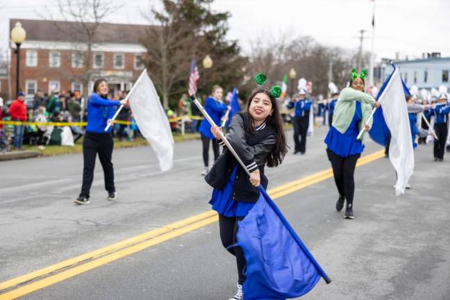 The Mid Hudson St. Patrick’s Day Parade in Goshen on March 10, 2024. Photo by Sammie Finch