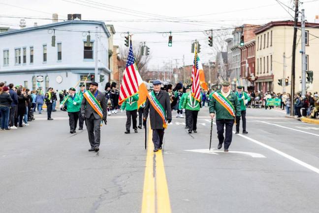 The Mid Hudson St. Patrick’s Day Parade in Goshen on March 10, 2024. Photo by Sammie Finch