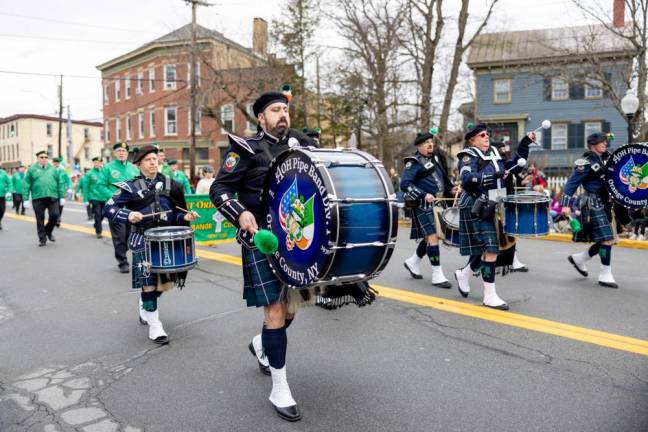 the Mid Hudson St. Patrick’s Day Parade in Goshen on March 10, 2024. Photo by Sammie Finch
