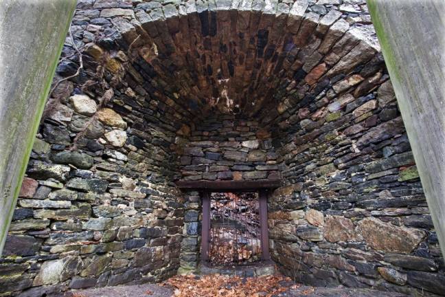 History lies waiting in the woods Photo by Robert G. Breese Here's a closer look at the Sterling Furnace.