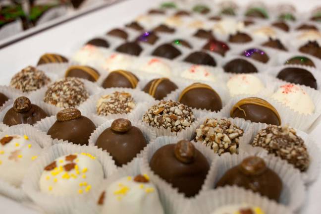 The Chocolate Expo comes to Monroe on Oct. 22 Photo by Chuck FishmanBet you can't eat just one: CWE Bon Bons.