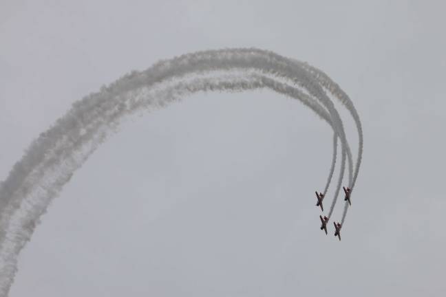 Airshow draws record crowd this weekend in West Milford Show planes amazed visitors with their loops.