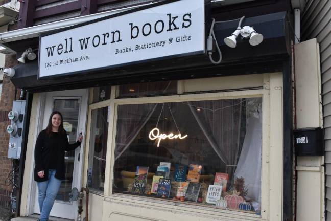 A new generation of indie bookstores – and readers – emerges post-pandemic Mayde Pokory opened Well Worn Books in Middletown, NY with her husband in September 2021.