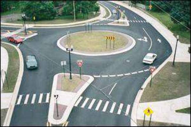 Safer roundabouts sprouting up all over New York Safer roundabouts sprouting up all over New York