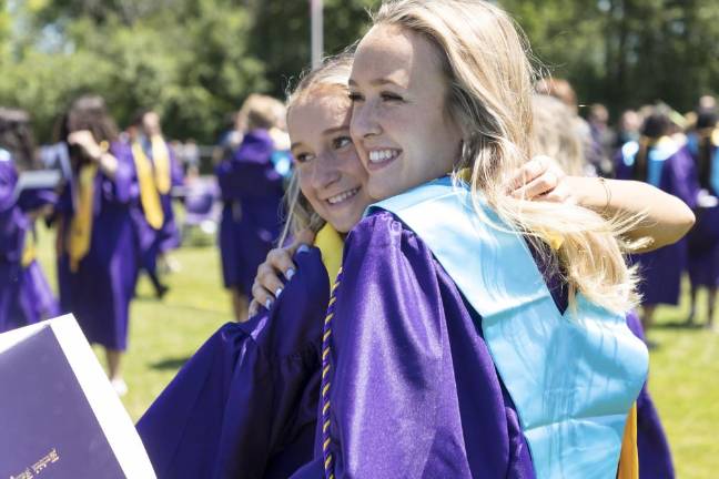 Warwick Valley High School held its Commencement Ceremony at C. Ashley Morgan Field on June 25, 2022.