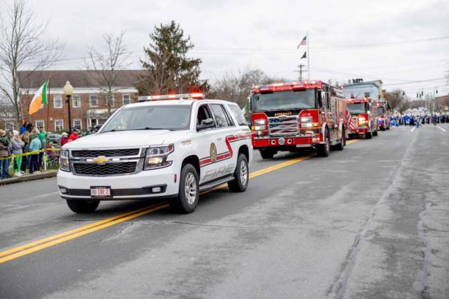 The Mid Hudson St. Patrick’s Day Parade in Goshen on March 10, 2024. Photo by Sammie Finch