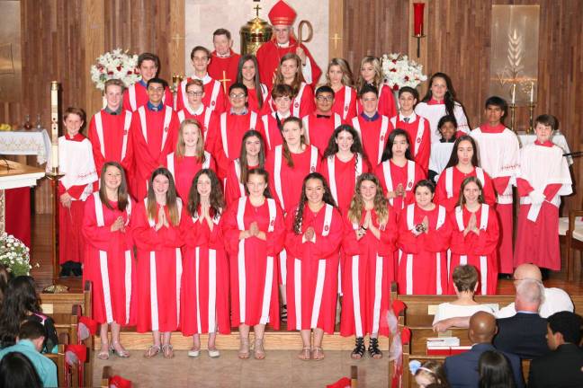 Confirmation at Holy Rosary Church Confirmation at Holy Rosary Church