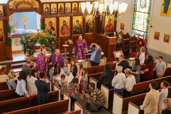 The story of Leo Kaytes: ‘Service Above Self’ Faith played a central role in Leo’s life. A founding member of St. Ignatius Antiochian Orthodox Church in the Village of Florida (pictured here), Leo worked tirelessly alongside Gladys to nurture the parish and its mission. Leo was also a driving force in the growth of Holy Spirit Orthodox Church and his beautiful bass singing voice could often be heard in the choir at St. George’s Antiochian Orthodox Church, where his voice enriched services and lifted spirits.