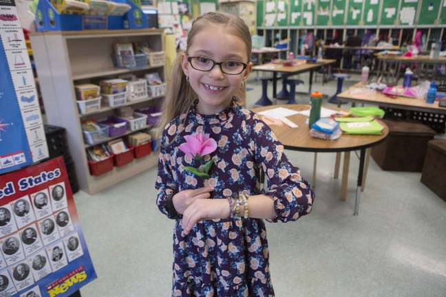 Superintendent’s Spotlight: Josephine Kreischer Provided photos Josephine Kreischer, a second-grader at Park Avenue Elementary School, is founder and CEO of J&L Designs. Her company specializes in handcrafted bracelets made of natural stone beads and crystals.