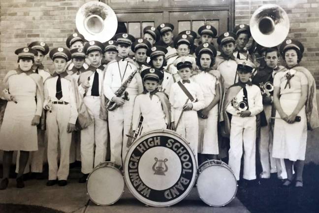 #ThrowBackThursday: Meet the Warwick High School Band Photo provided by the Warwick Valley School District