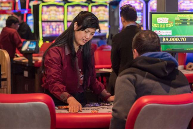 Provided photo Resorts World Catskills recruiting 200 table game job positions in Monticello. Onsite information sessions and open auditions begin April 15, with opportunities available for experienced and novice dealers.