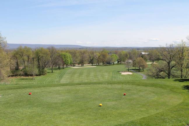 Scenic view from a hole at Stony Ford Golf Course (Photo provided)