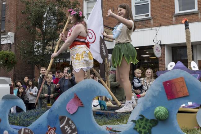 Warwick Valley Central School District held its Homecoming Parade on Oct. 9, 2023.