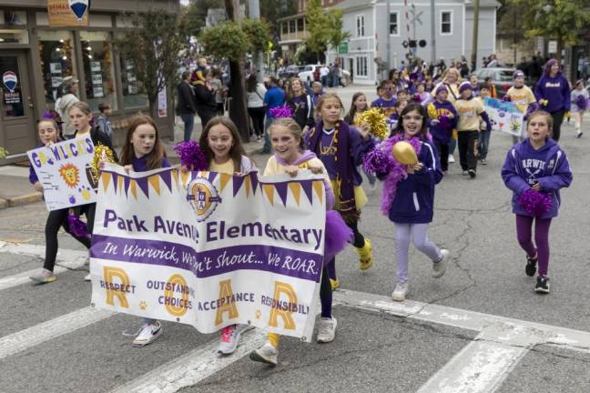 Warwick Valley Central School District held its Homecoming Parade on Oct. 9, 2023.