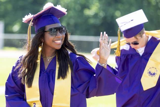 Warwick Valley High School held its 2022 Commencement Ceremony at C. Ashley Morgan Field on June 25, 2022.