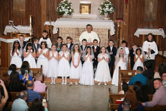 First Holy Communion celebrated at Holy Rosary Church First Holy Communion celebrated at Holy Rosary Church