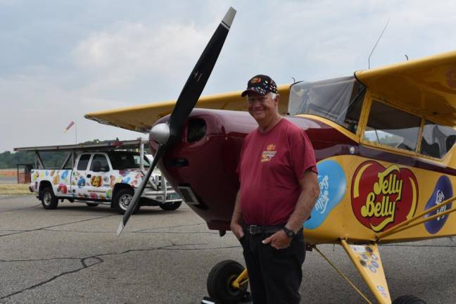 Kent Pietsch is known for pushing the limit of what you can do with an airplane while entertaining audiences with his comedy routine and landing his plane on top of a recreational vehicle.